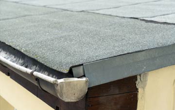 repair or replace Ruewood flat roofing?