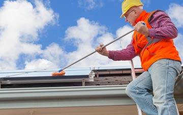 Ruewood soft wash roof cleaning